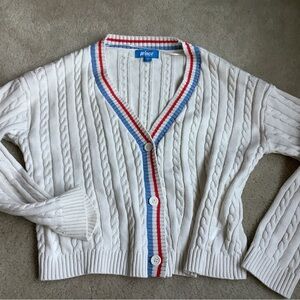 Prince Pickleball 100% cotton cardigan L